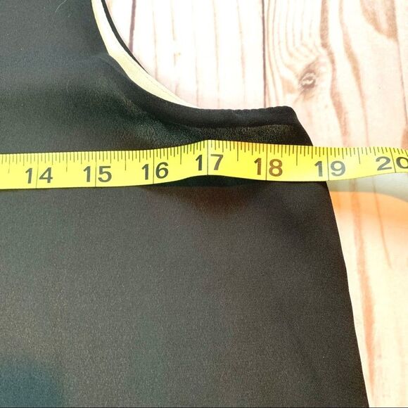 Max Studio Black Asymmetrical Side TankTop XS - Picture 8 of 11